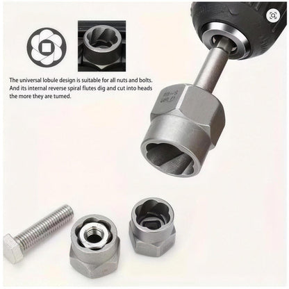 14PCS Bolt & Nut Extractor Socket Set